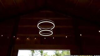 Petite Aliya Brynn gets smashed by 21 BBCs in a gangbang