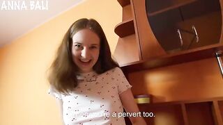 You found my toy in the bathroom, so now you have to fuck me