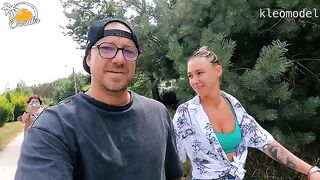 Real couples fucking in public, an unforgettable sight with Owiaxs Couple and KleoModel!