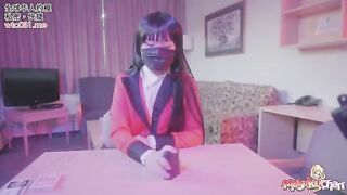 Yumeko Kakegurui lost a bet, got fucked without panties or condoms