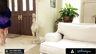 Reena Sky makes a sex tape with her neighbor Chanell Heart after being cuckolded