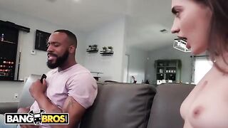 Petite teen Sera Ryder gets her pussy destroyed by a huge black cock