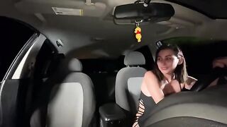 Discussing with my boyfriend in the car and my friend came to console me and fucked me
