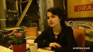 Cute Vicki finds her pleasure with a personal massaging device