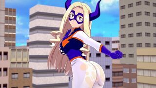 My Hero Academia Mt. Lady big tits POV sex scene with a creampie finish