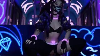 Hentai 3D compilation with League of Legends’ Ahri and Akali