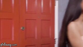 Eliza Ibarra caught with her stepmom, in a compromising position