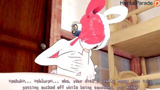 Private show with Uta from One Piece Hentai