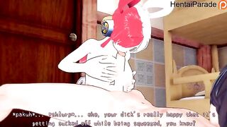 Private show with Uta from One Piece Hentai