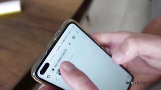 A sex dater found a stunning beauty and fucked her on the same day!