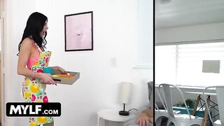 Piper Press, the perfect housewife, lovingly does her duties