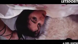 Two roommates make lesbian love and enjoy eating each other’s pussies