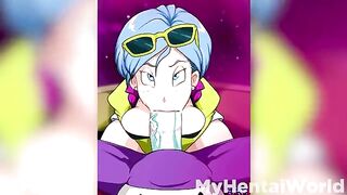 Hentai animation compilation with Bulma from Dragon Ball Super - PornR