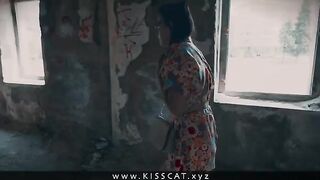Stranger Ghost Called to Public Fuck in Abandoned House