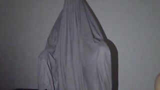 A real scary ghost haunts my room and fucks me hard on Halloween