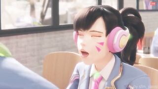 The best 3D porn videos with popular Overwatch characters