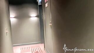 A guy with a big dick fucks a super skinny blonde in a passionate scene