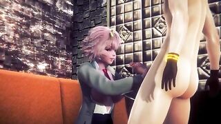 My Hero Academia - Mina Ashido gets her pussy smashed hard in 3D hentai