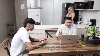 I fucked my step son right in front of my husband, he never found out