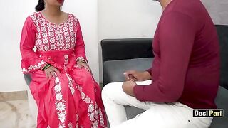 Desi Pari fucks her step brother with clear Hindi voice