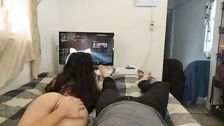 I fucked a gamer girl with big tits, she’s hot