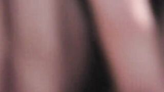 A goth girl gets fucked on the couch by a stranger