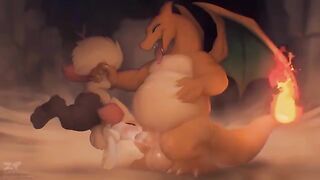Fire-type Pokémon porn with a smoking hot twist