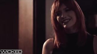 Redhead Mary Jane Watson rides the big cock of Deadpool in a steamy parody
