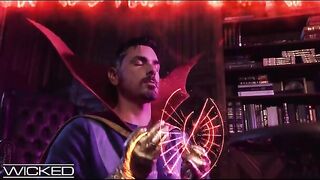 Ms. Marvel gets a dick in her pussy, courtesy of Doctor Strange