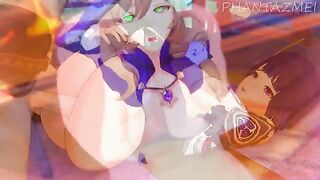 Compilation of Genshin Impact hentai SFM with all the girls getting fucked hard