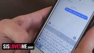 The guy blindfolded his stepsister Tiffany Watson and fucked her hard