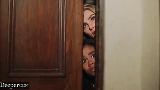 Scarlit Scandal and Kenzie have an intense encounter with a captivating host on Deeper