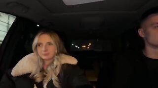The pretty baby could not pay for the fake taxi ride