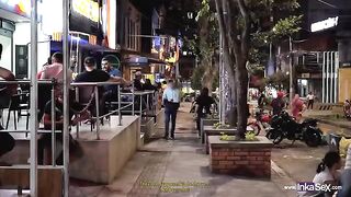 Sara Blonde getting fucked in Colombian disco, epic finale
