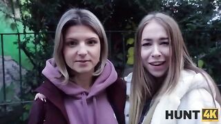 First time with two guys for a young beauty in Hungary