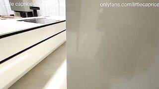 Little Caprice blowing a guy’s dick in a steamy, up-close POV scene