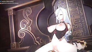 Hentai compilation with many Genshin Impact girls getting fucked hard