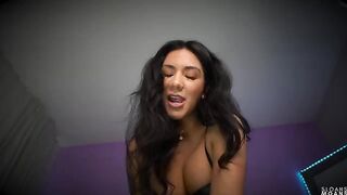 Tinder date gets fucked by a dominant femdom in POV style