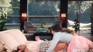 Bestie Jennie learned to relax from a naughty friend in a steamy scene