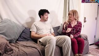 The stepmom helped her stepson when he couldn’t control his urges