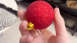A beautiful girl demonstrates her miraculous hole's power