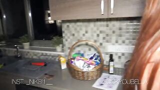 The pool cleaner got a creampie from a luxury girl in the pussy