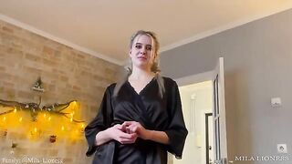 A stepmom seduced her stepson to make love in a taboo act