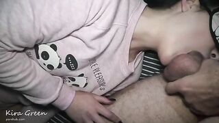 A couple fucks with their young friend, all three cum twice in this intense scene