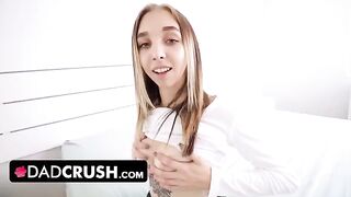 The stepdaughter, Breezy Bri, is insatiable and has a huge cock craving