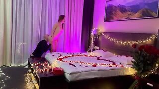 The most romantic surprise for the holiday for the beautiful Mia Bandini