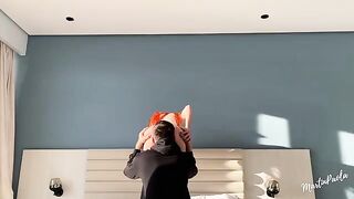 The guy made a creme brulee for his girlfriend using only his tongue and dick