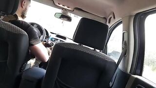 A man dressed as a military policeman fucks his friend's mom in a hardcore scene