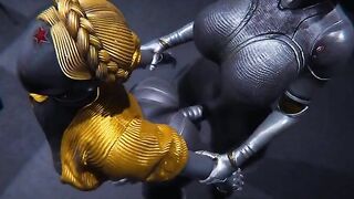 Ballerinas from Futanari Atomic Hearth get fucked hard by a huge cock