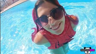 Ex-girlfriend amateur arachnophobic overcomes her fears with a big cock